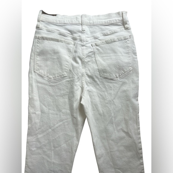 NEW Madewell The Momjean High Waist White Jeans Size 28 - Picture 4 of 6